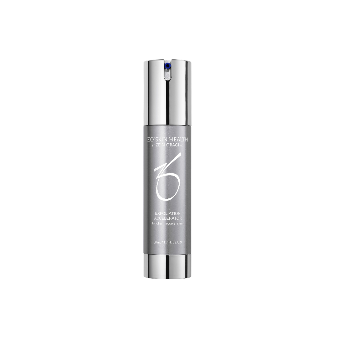 ZO Skin Health Exfoliation Accelerator 50ml 1.7 fl oz – chemical exfoliant with glycolic and lactic acid for smoother, more radiant skin
