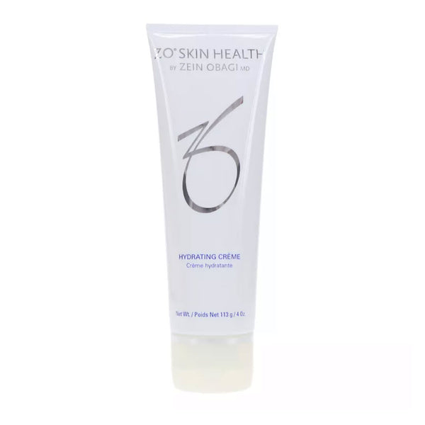 ZO Skin Health Hydrating Crème 113g 4 oz – rich daily moisturizing cream in white tube to deeply hydrate and restore skin comfort