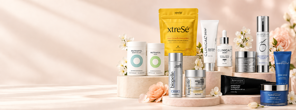 Dermatologist-recommended skincare, all in one place.