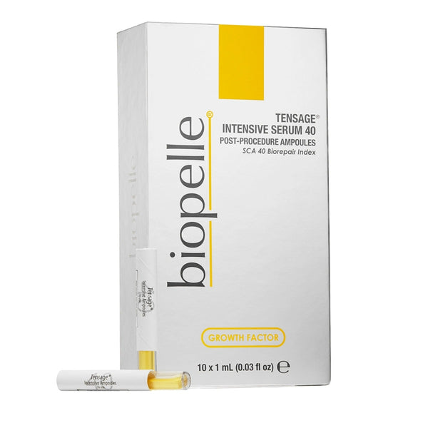 Biopelle Tensage 40 SCA Biorepair Serum – anti-aging skin repair serum for wrinkles, firmness, and cellular renewal