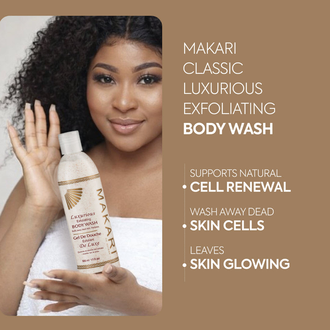MAKARI® Lightening Exfoliating Body Wash 17.0 fl oz