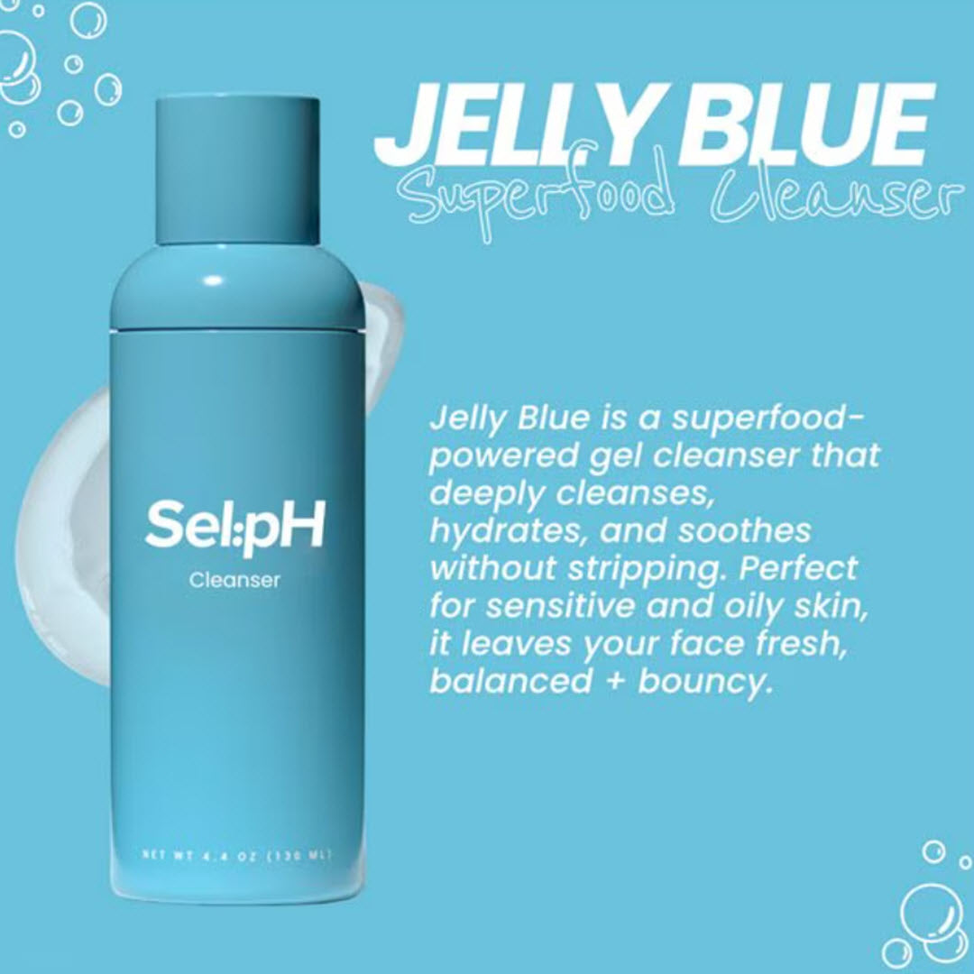 SelpH® Jelly Blue Superfood Cleanser 4.4 fl oz