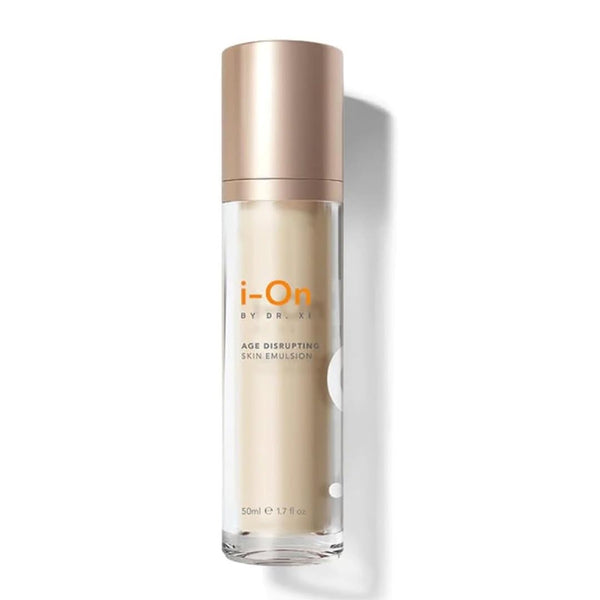 i-On by Dr. Xi Age Disrupting Skin Emulsion 1.7 fl oz bottle with rose gold cap