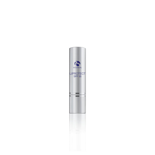 iS Clinical LIProtect SPF 35 lip balm stick, 0.17 oz / 5 g, a mineral sunscreen lip treatment with zinc oxide