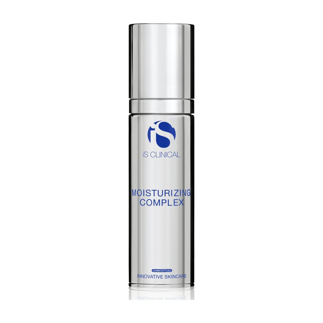 iS Clinical Moisturizing Complex bottle, 1.7 oz / 50 g, with hyaluronic acid and vitamin C