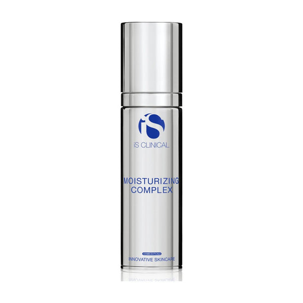 iS Clinical Moisturizing Complex bottle, 1.7 oz / 50 g, with hyaluronic acid and vitamin C
