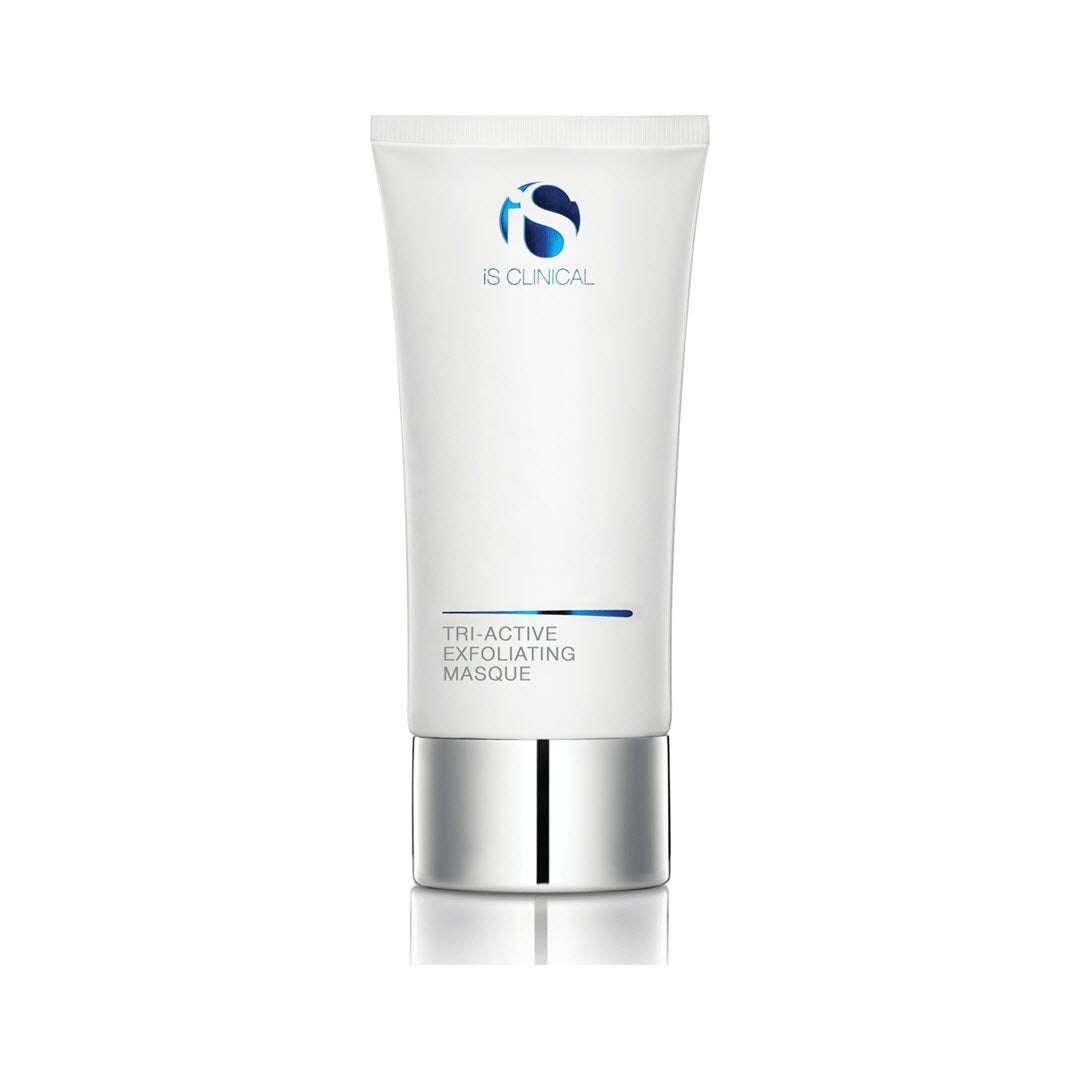 iS Clinical Tri-Active Exfoliating Masque tube, 4 oz / 120 g, with papaya enzymes and salicylic acid