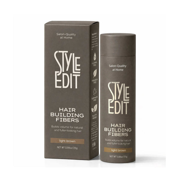 Style Edit® Hair Building Fibers - Light Brown 0.88 oz