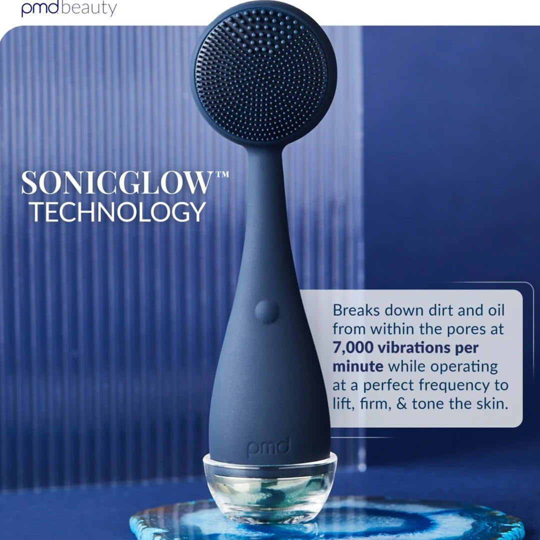 PMD® Clean Smart Facial Cleansing Device - Navy