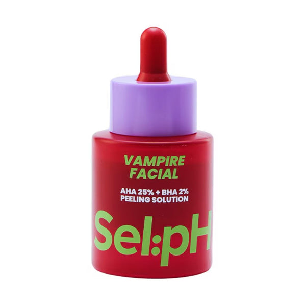 SelpH® Vampire Facial AHA 25% + BHA 2% Peeling Solution 1.01 fl oz