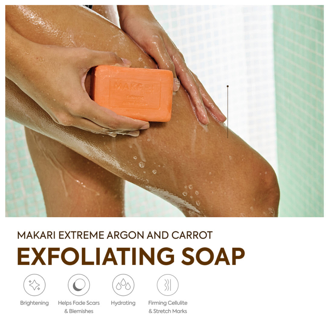 MAKARI® Extreme Argan & Carrot Oil Soap 7oz