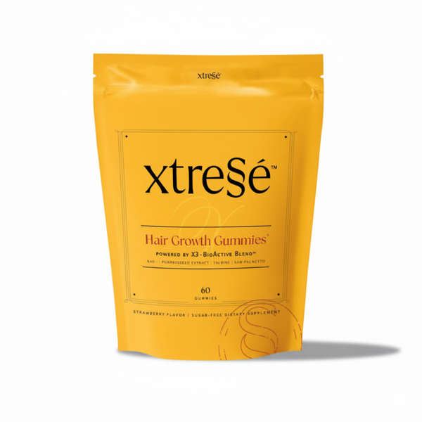 Xtresse 60 Hair Growth Supplement – Advanced Dermatology daily hair loss treatment capsules for thinning hair and scalp health